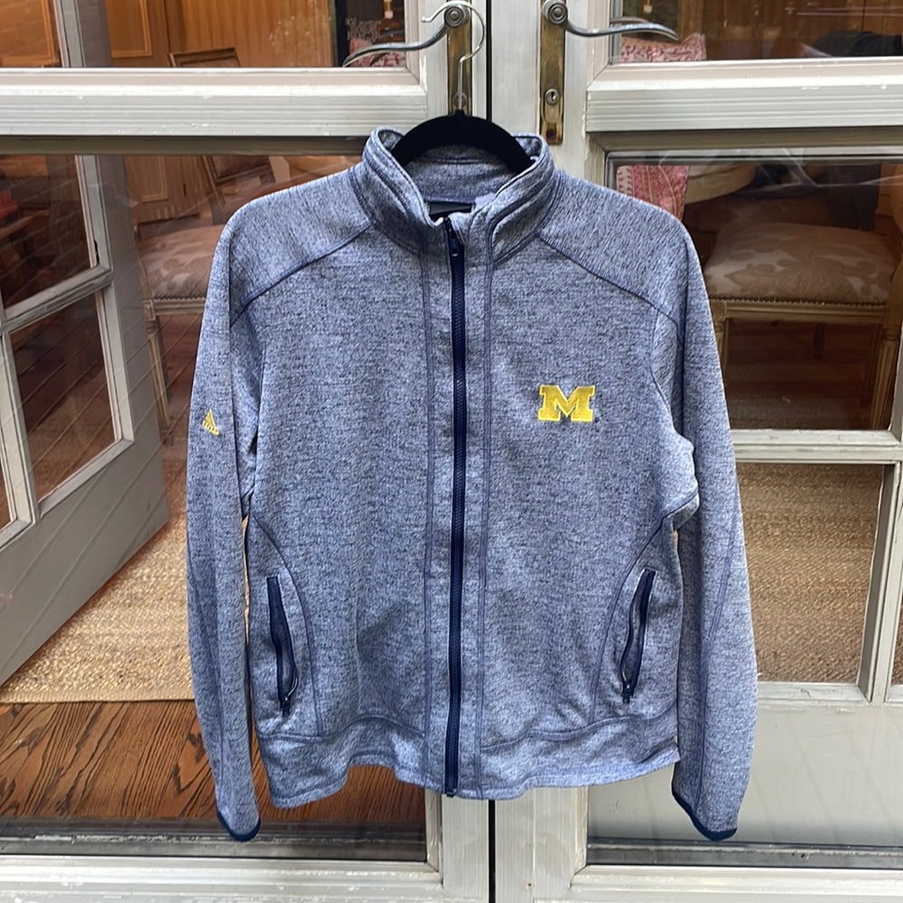 Polartec Fleece - university of Michigan adidas -size L